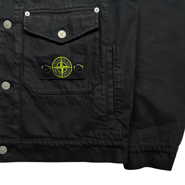 A/W 23 Stone Island x Supreme Bull Denim TC Jacket