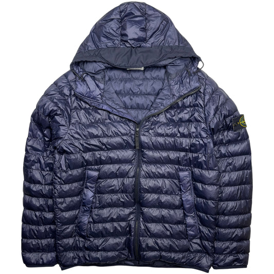 A/W 15 Stone Island Down_26 GR X SQM_N Down Puffer Jacket - Navy