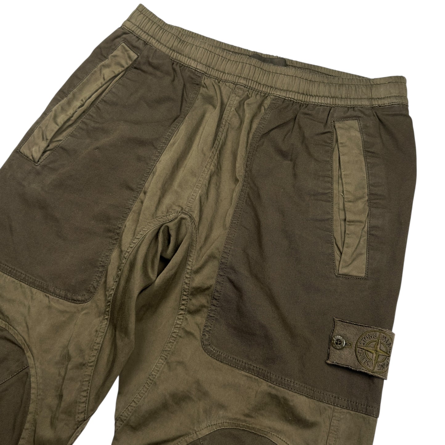 S/S 18 Stone Island Ghost Cargo Trousers - Khaki