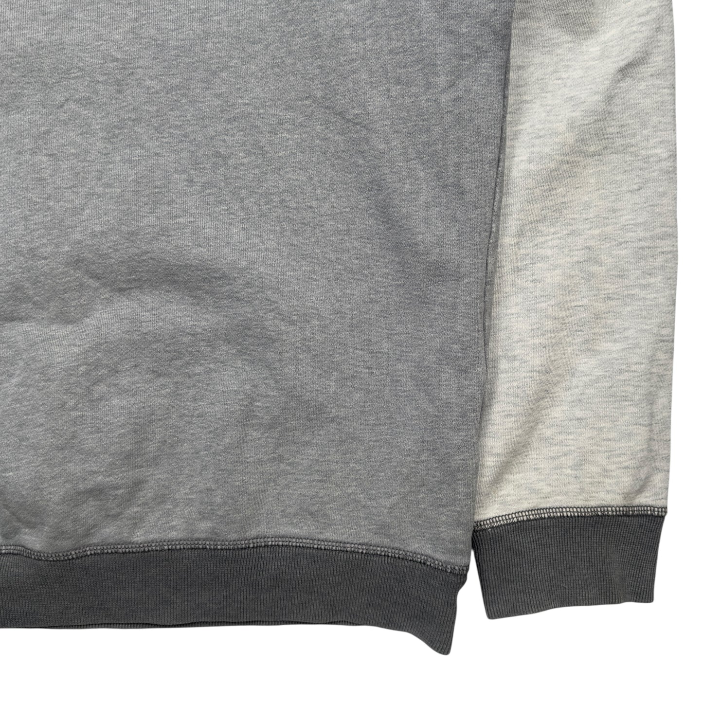 A/W 12 Stone Island Two Tone Raglan Sleeve Crewneck Sweater