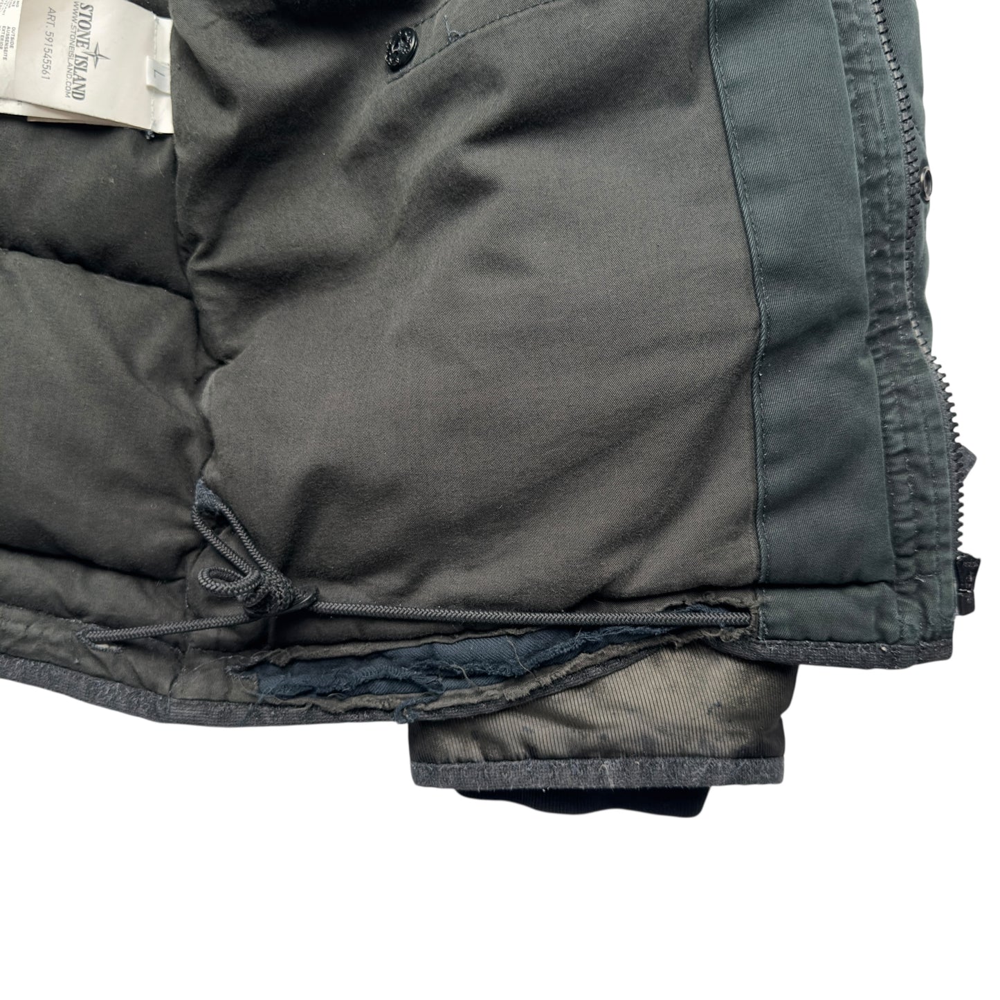 A/W 13 Stone Island Mesh Reflective Down Special Process Jacket