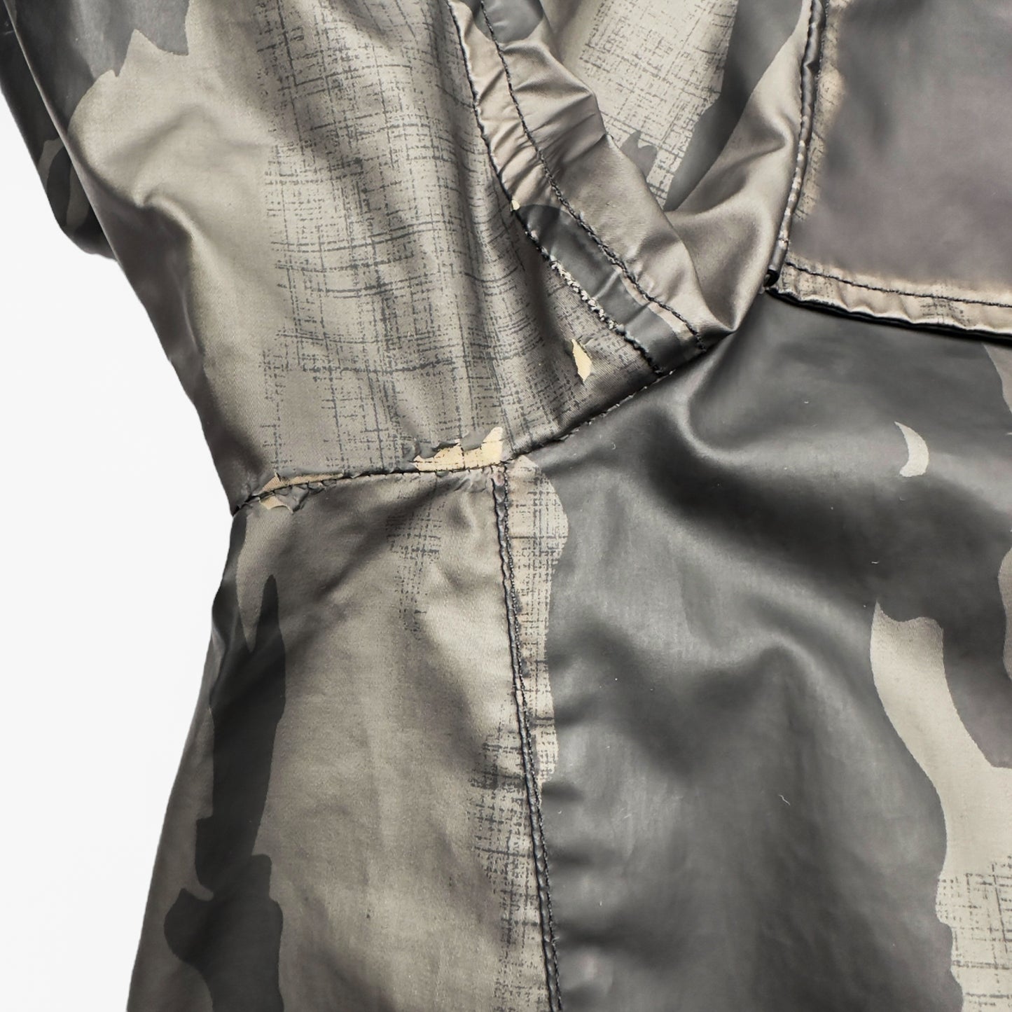 S/S 15 Stone Island Reverse Colour Process Raso Gommato Trench Coat