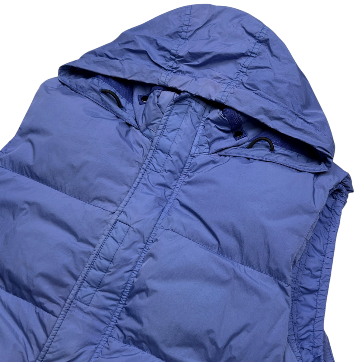 A/W 21 Stone Island Crinkle Reps R NY Down Gilet - Blue