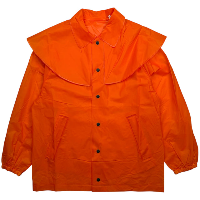 S/S 88 Stone Island PVC Rain Jacket - Orange