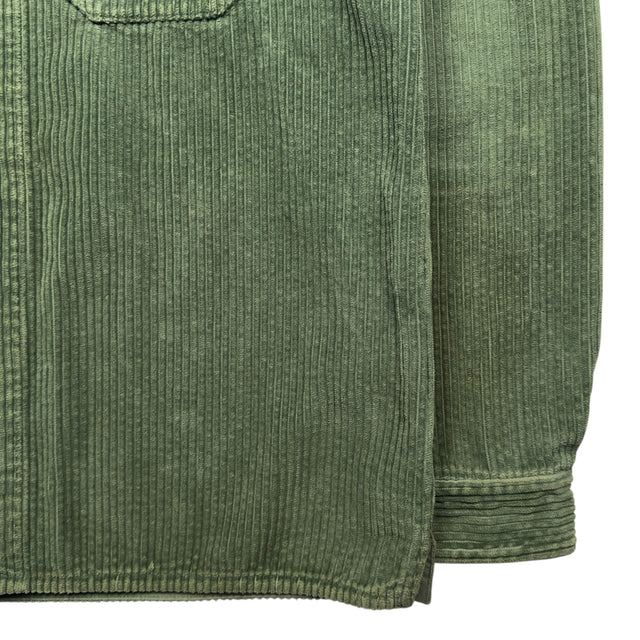 A/W 20 Stone Island Corduroy 2 Pocket Overshirt - Green