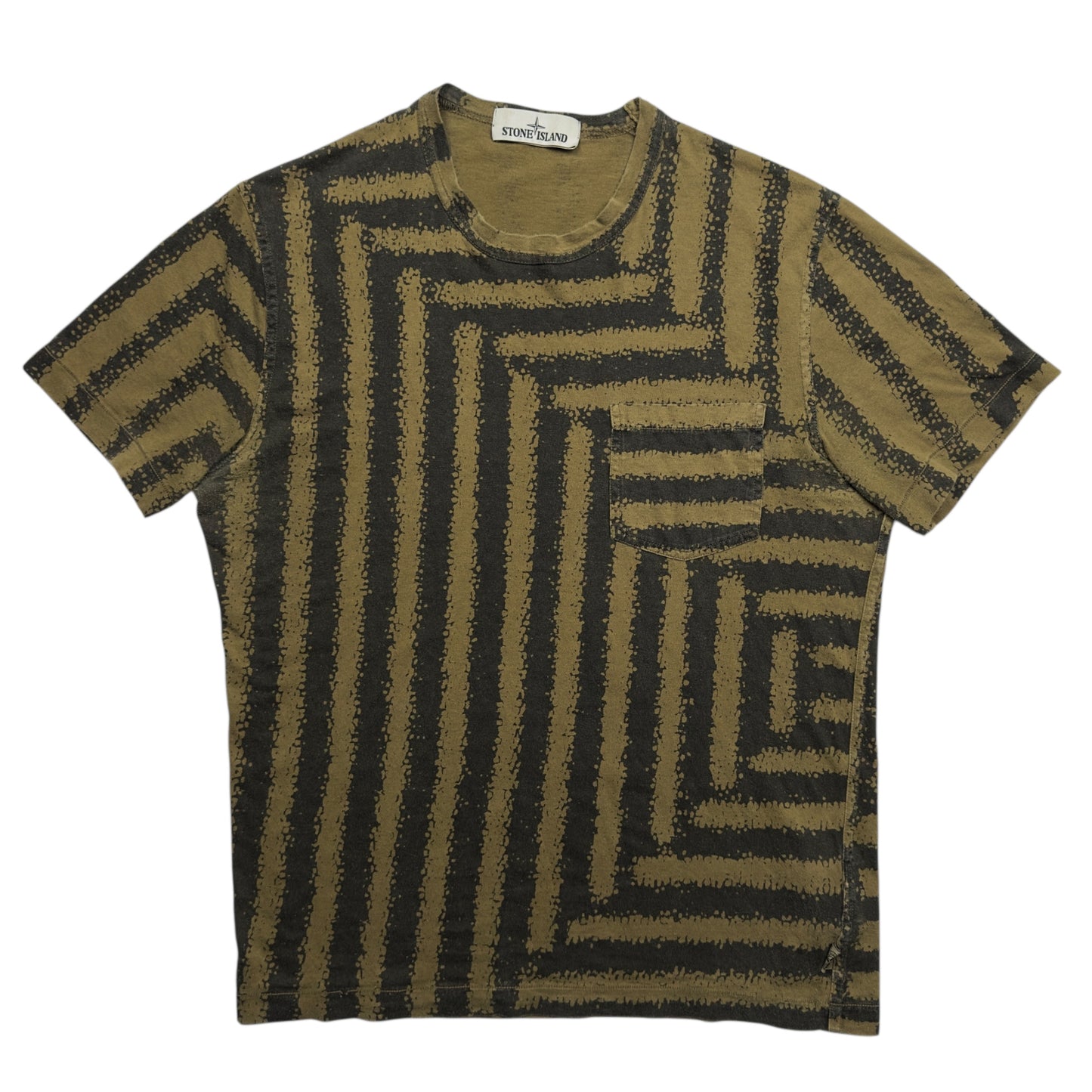 S/S 14 Stone Island Maze Camo T-Shirt