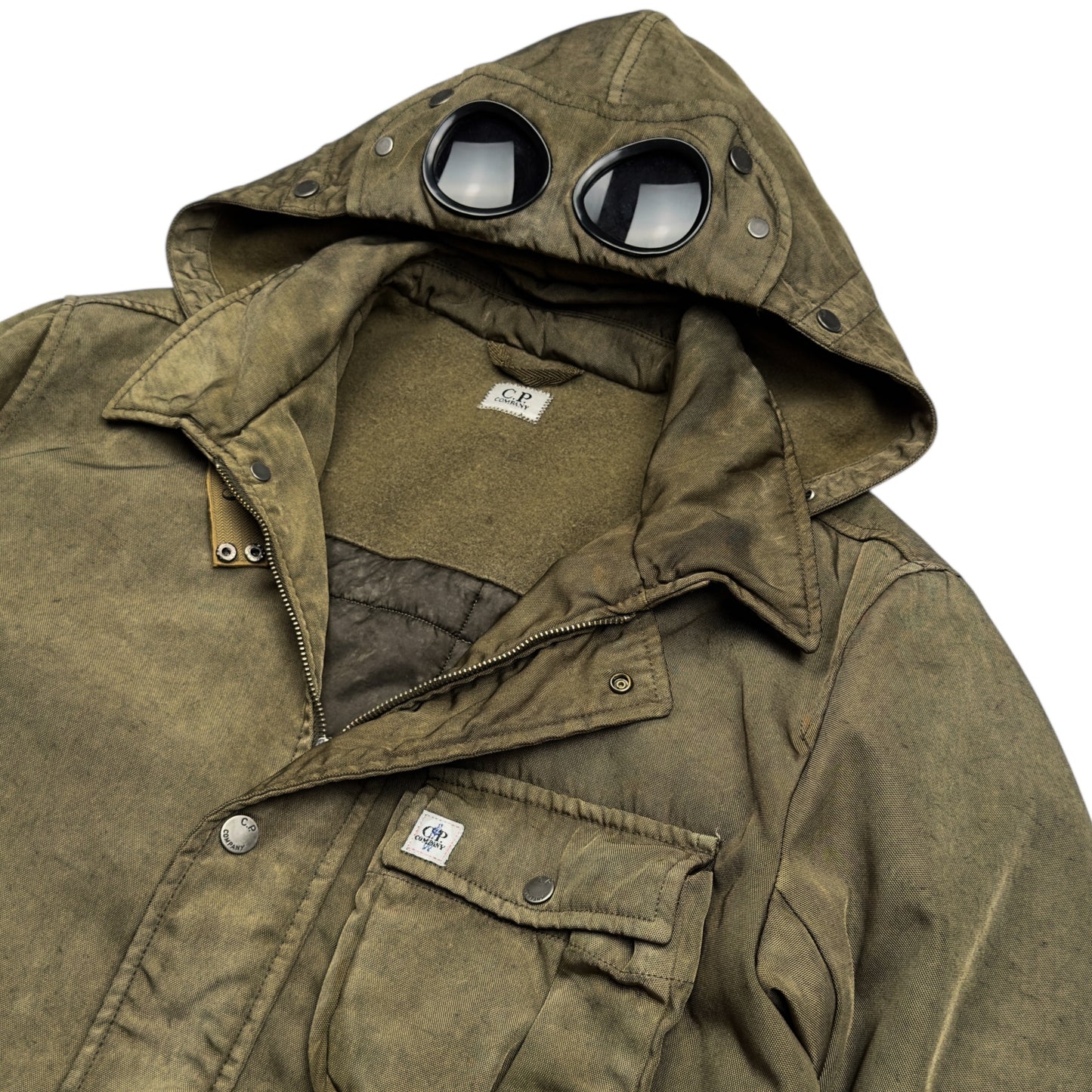 C.P. Company Frosted Nylon Goggle Jacket