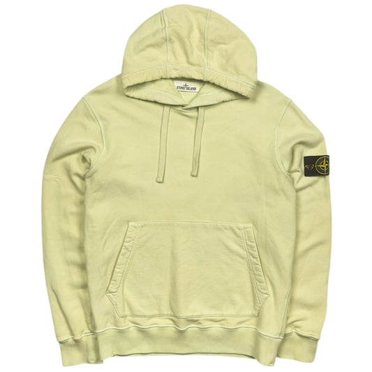 A/W 21 Stone Island Hoodie - Pastel Yellow