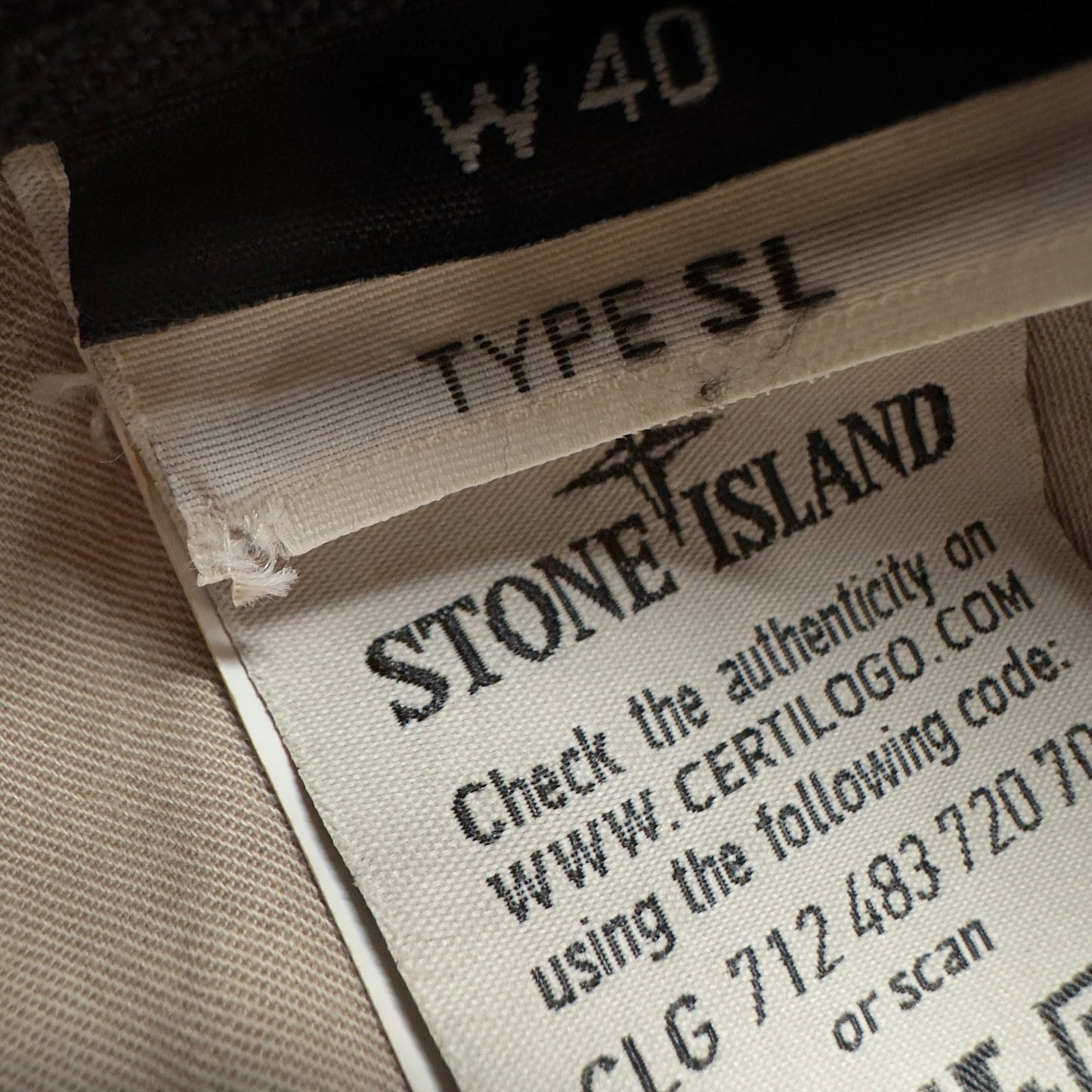 S/S 16 Stone Island Slim Fit Cargo Shorts - Light Beige