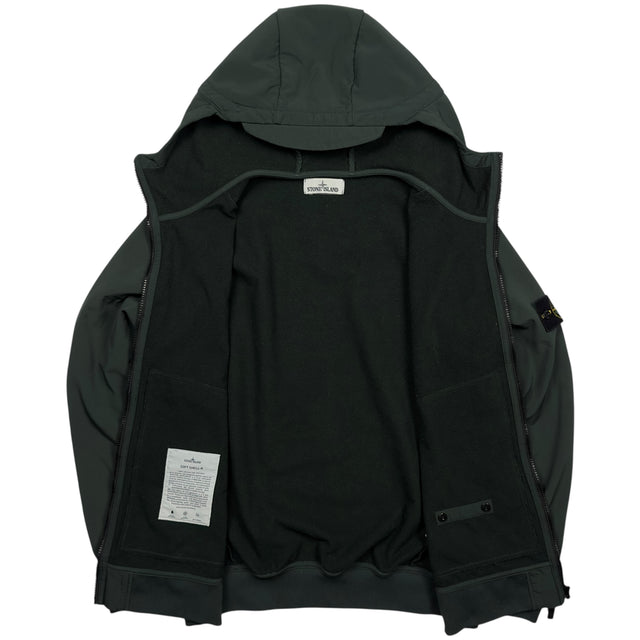 A/W 16 Stone Island Soft Shell R Jacket - Dark Green