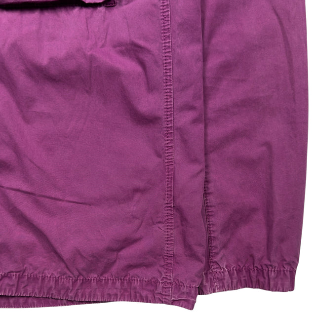 A/W 21 Stone Island Brushed Cotton Overshirt - Purple