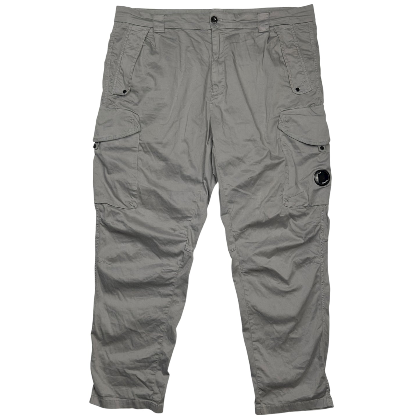 C.P. Company Loose Fit Cargo Trousers - Grey