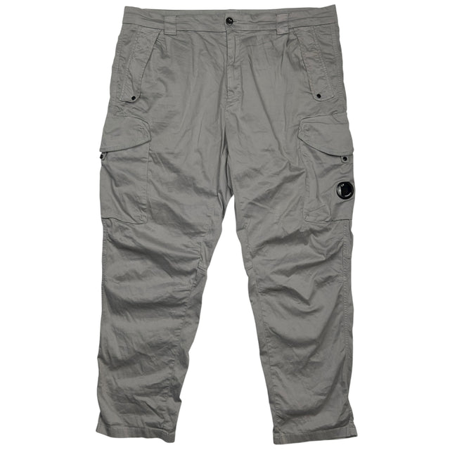 C.P. Company Loose Fit Cargo Trousers - Grey
