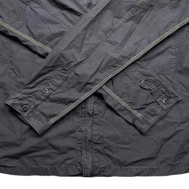 S/S 06 Stone Island Cotton Overshirt - Navy