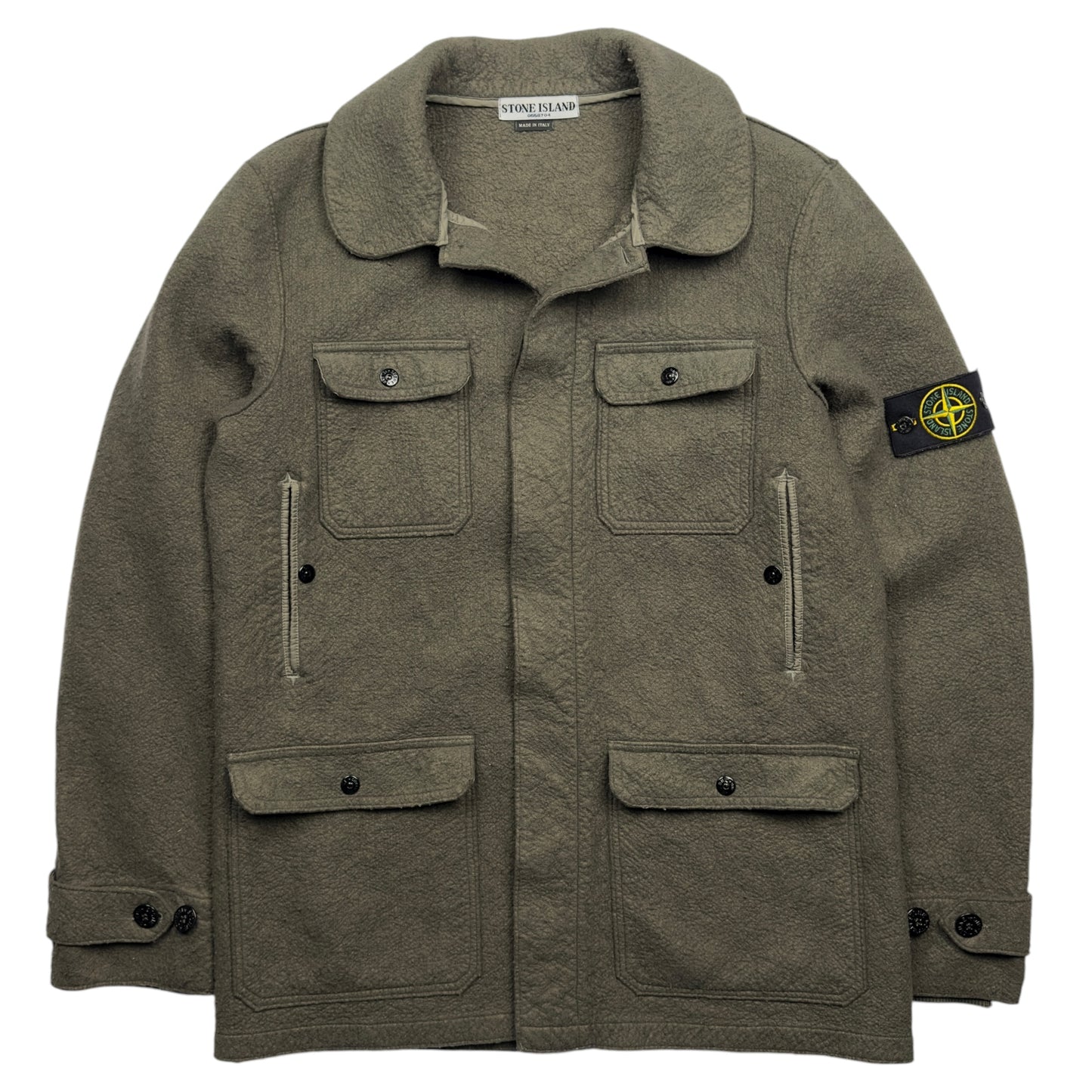 A/W 05 Stone Island Poly Felt Field Jacket