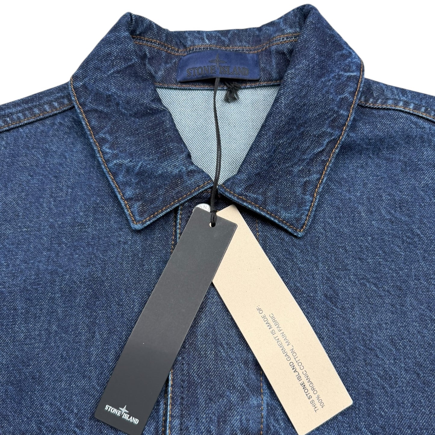 A/W 25 Stone Island Denim Research Coach Jacket