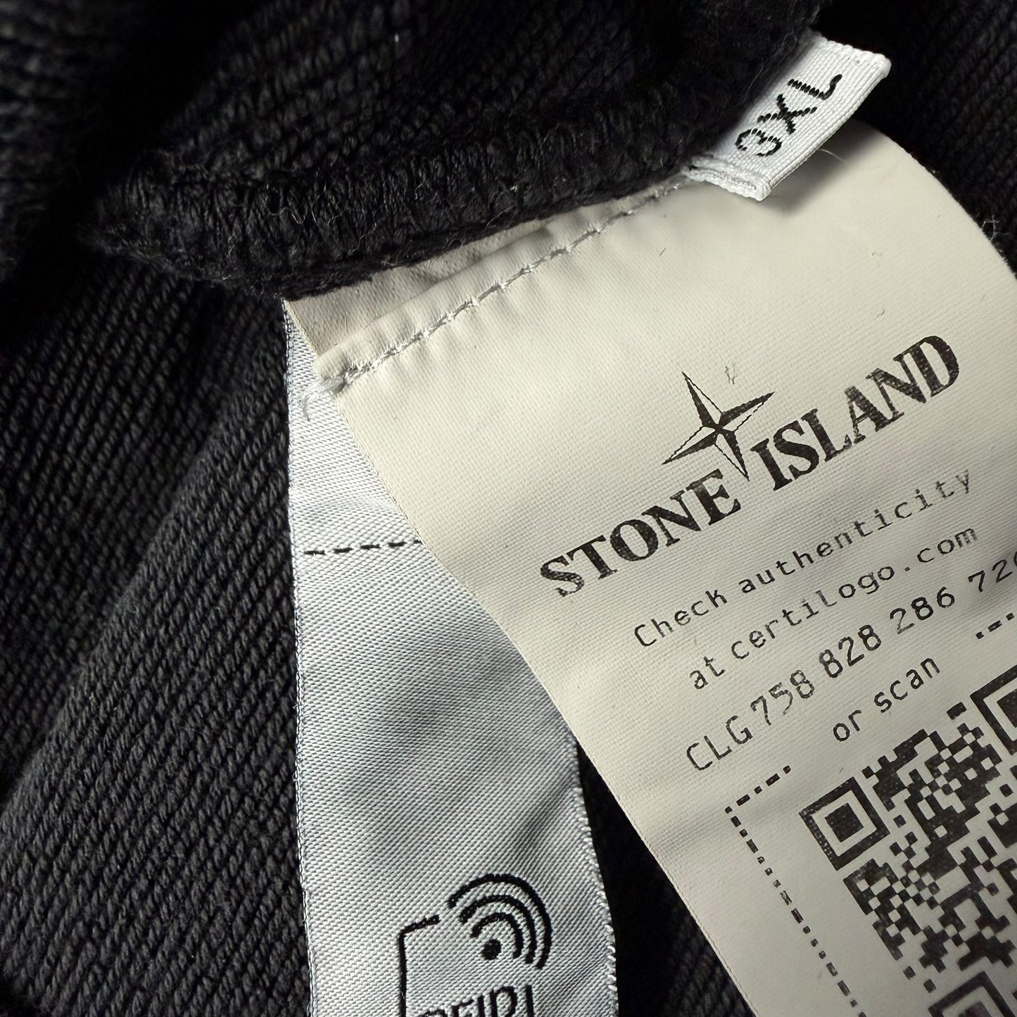 Stone Island Hoodie - Black