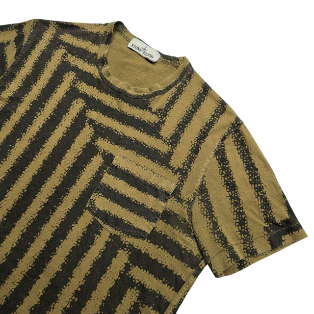 S/S 14 Stone Island Maze Camo T-Shirt