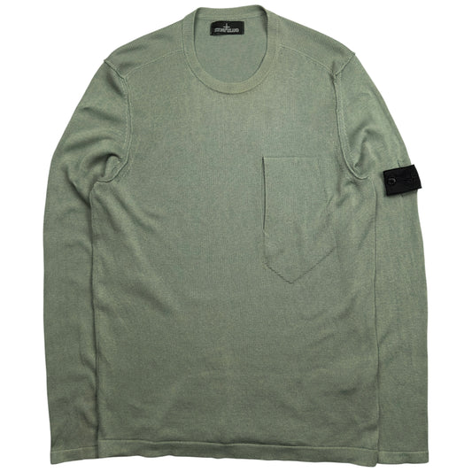 S/S 19 Stone Island Shadow Project Cotton Light Knit Sweater