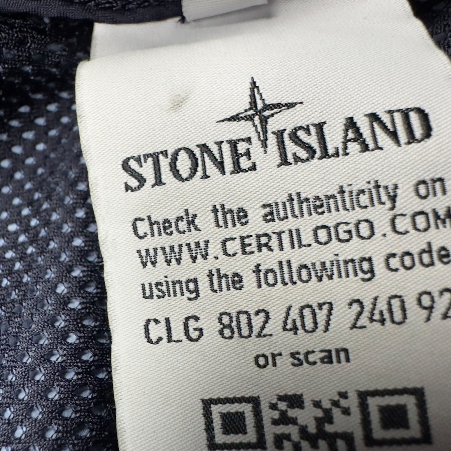 S/S 14 Stone Island Membrana TC Jacket - Navy