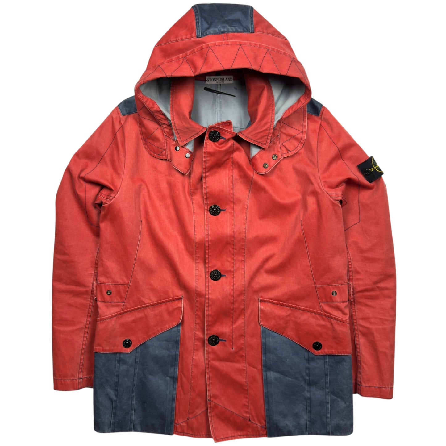 S/S 10 Stone Island Cotton Silk Patch Jacket