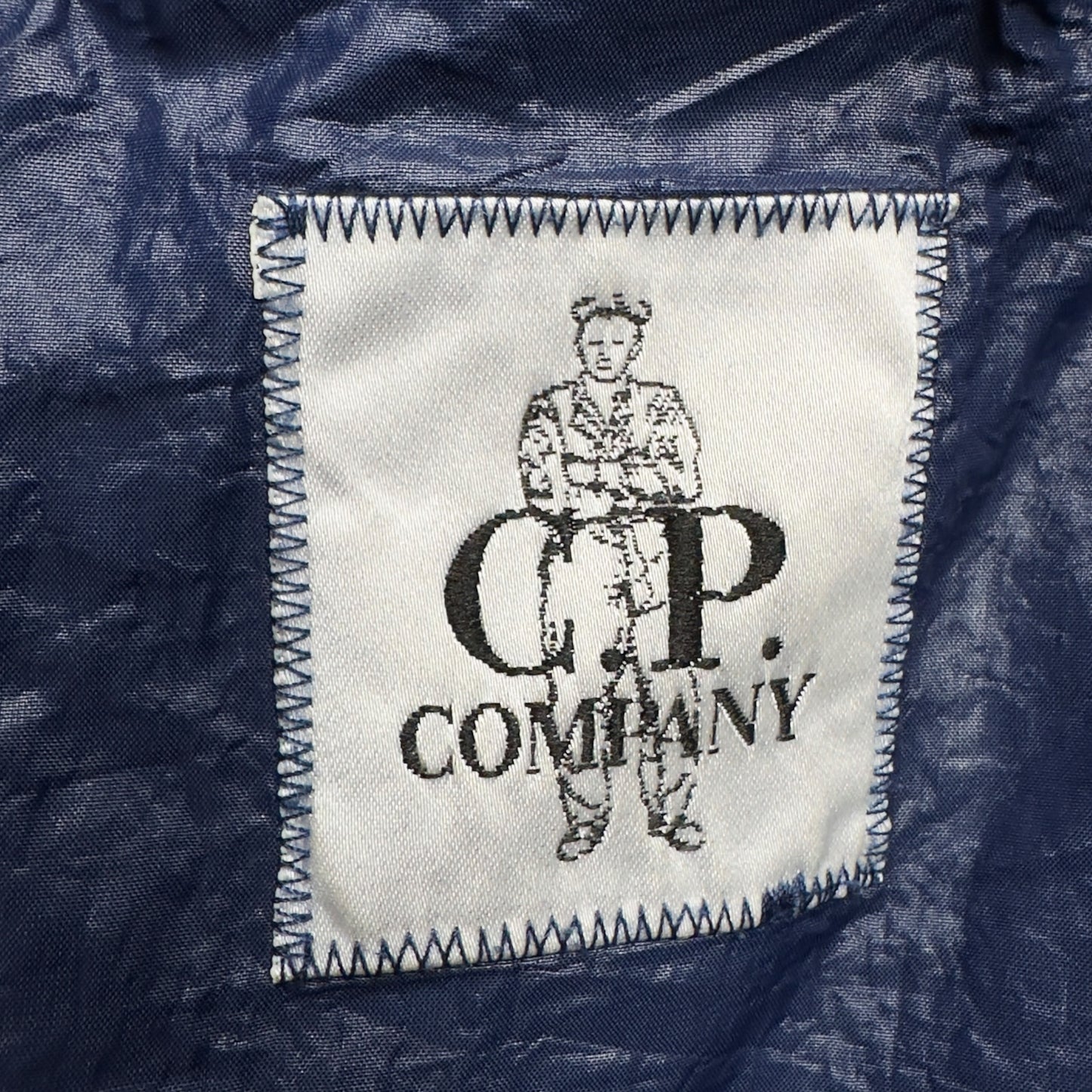 C.P. Company Lightweight Padded Goggle Jacket - Navy