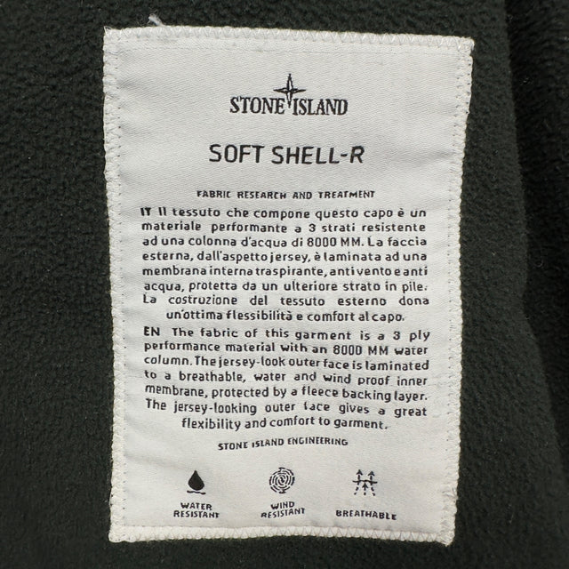 A/W 16 Stone Island Soft Shell R Jacket - Dark Green