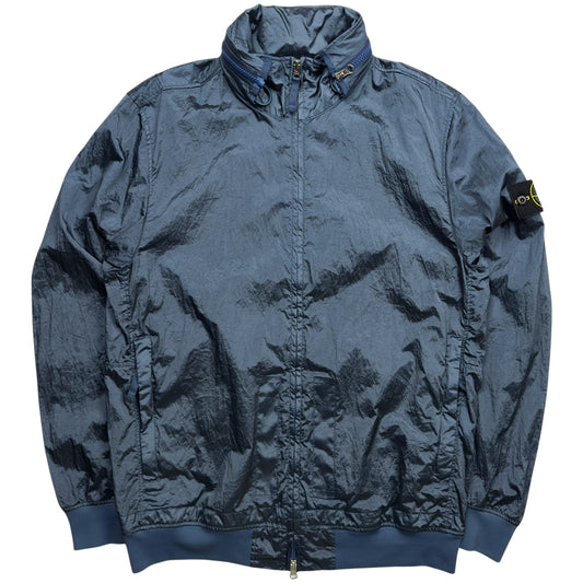 S/S 23 Stone Island Nylon Metal Watro ECONYL Jacket - Blue