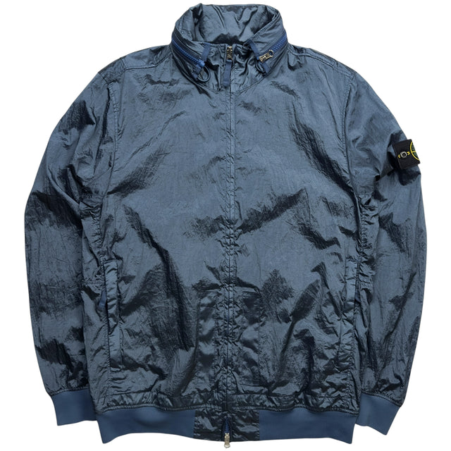 S/S 23 Stone Island Nylon Metal Watro ECONYL Jacket - Blue