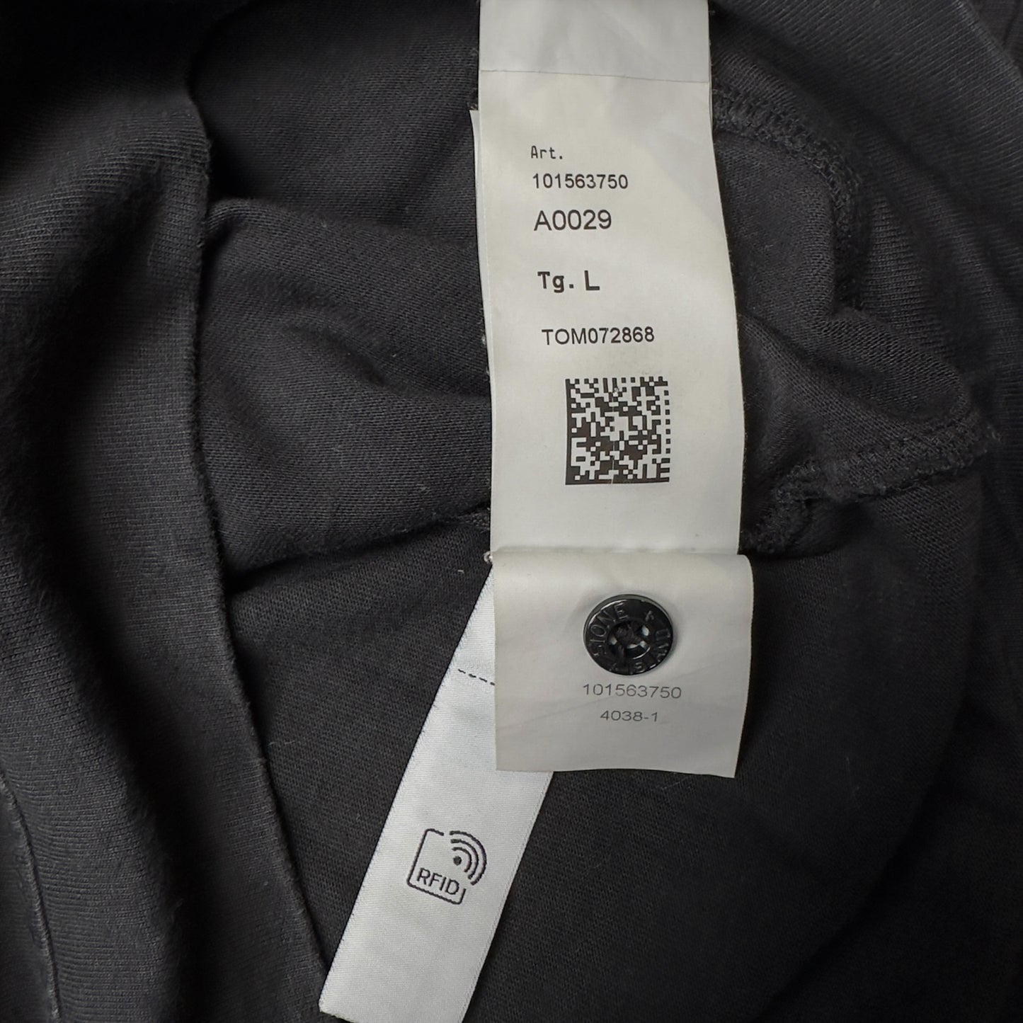 Stone Island Lightweight Cotton Sweater - Black