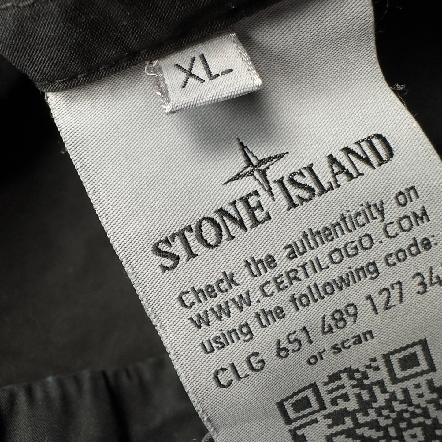 A/W 18 Stone Island Hooded Overshirt - Black
