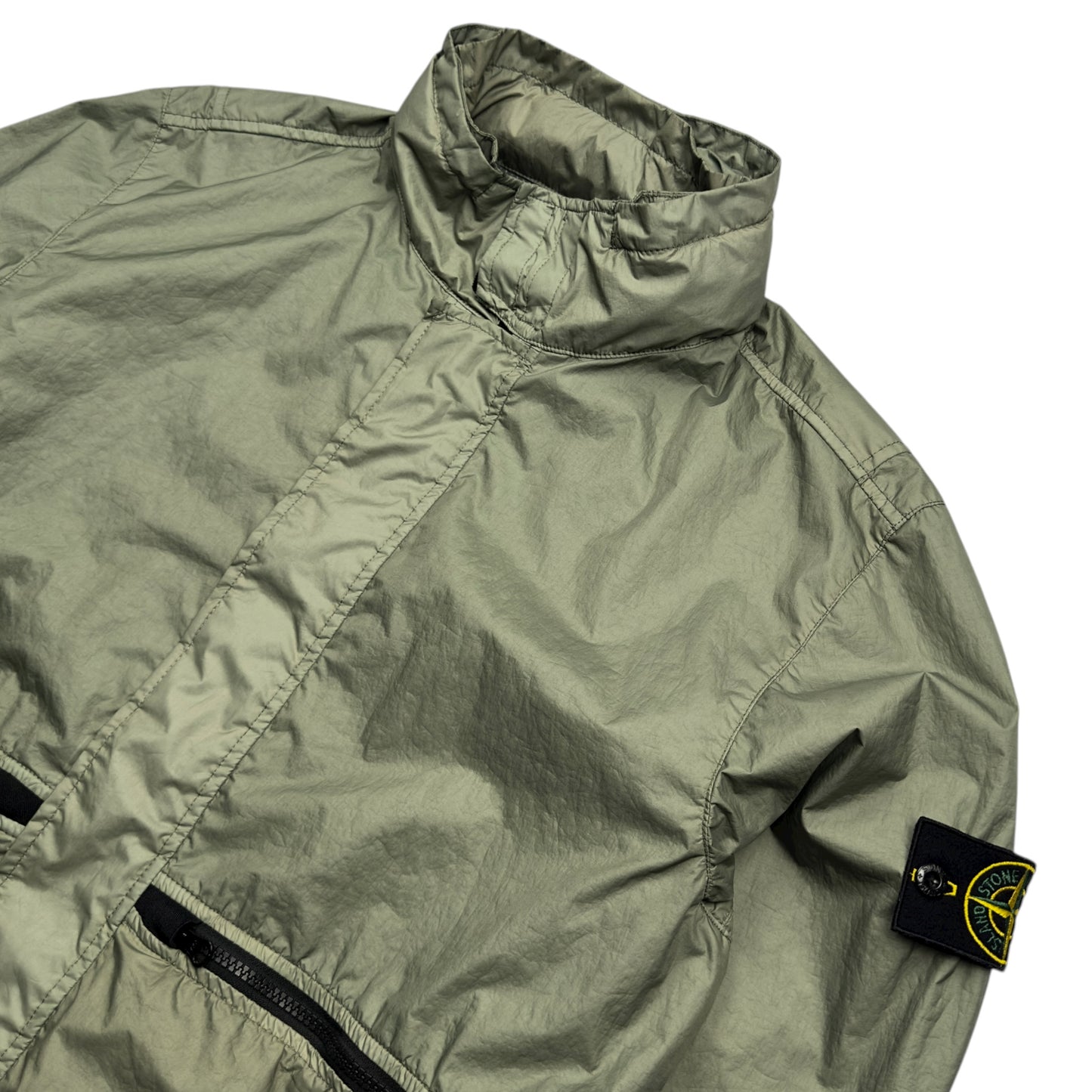 S/S 19 Stone Island Membrana 3L TC Jacket - Sage Green