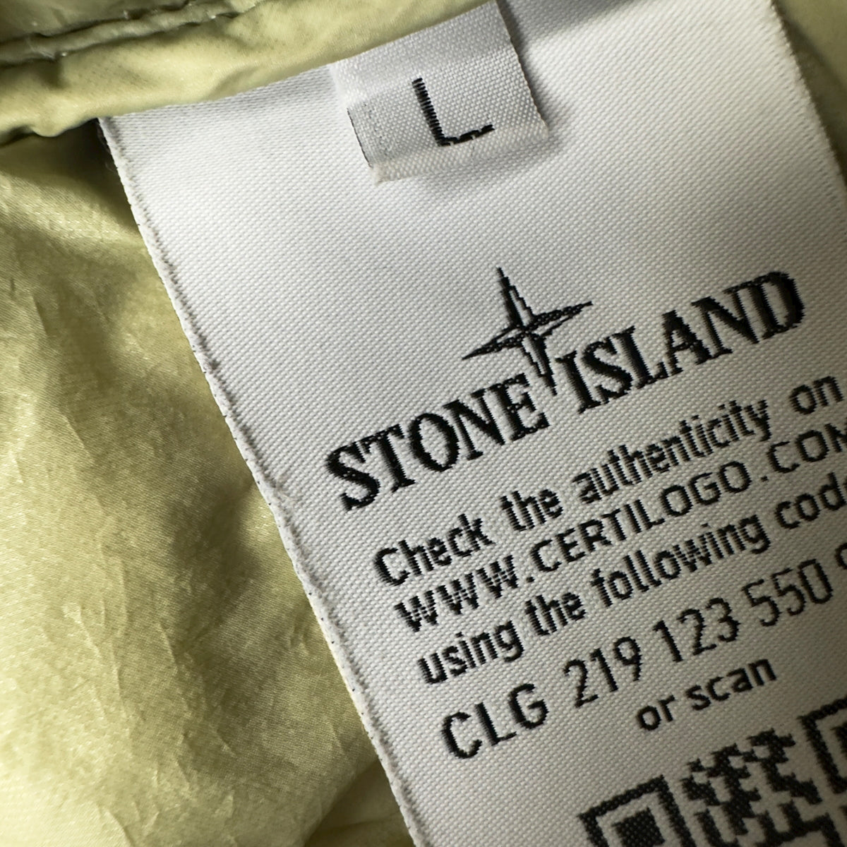 A/W 17 Stone Island Micro Yarn Down Puffer Jacket
