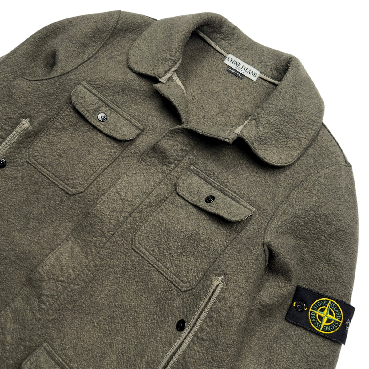 A/W 05 Stone Island Poly Felt Field Jacket