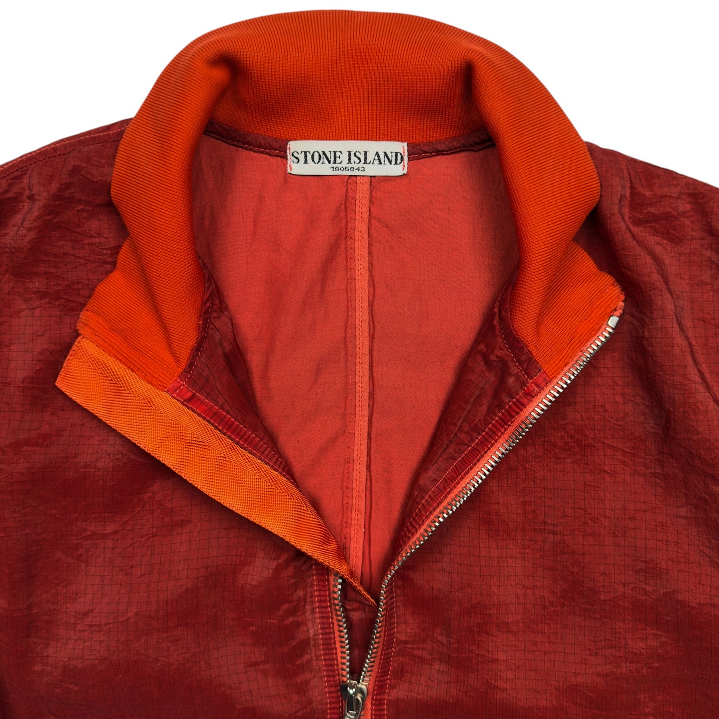 S/S 10 Stone Island Screen Carbon Silk Bomber Jacket