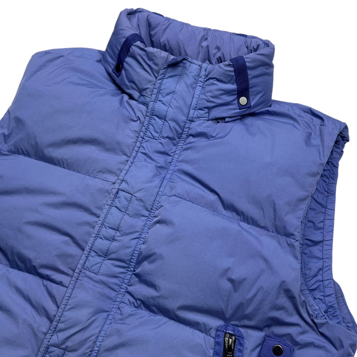 A/W 21 Stone Island Crinkle Reps R NY Down Gilet - Blue