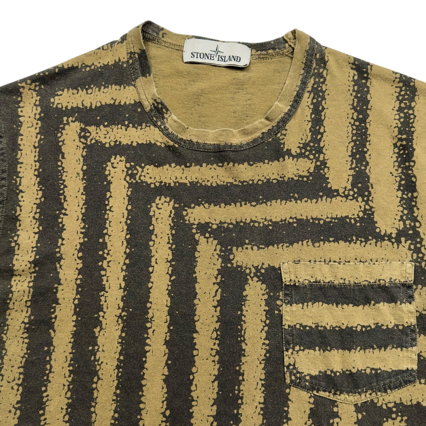 S/S 14 Stone Island Maze Camo T-Shirt