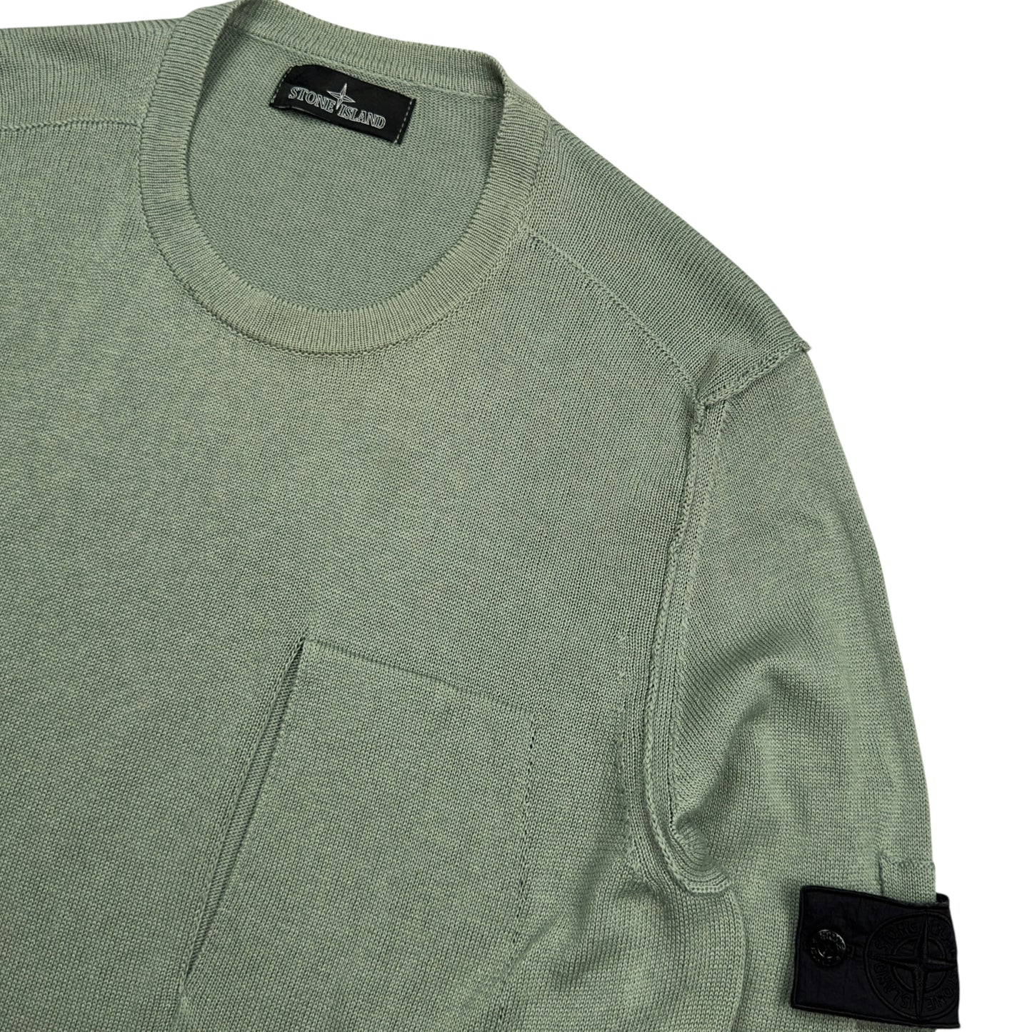 S/S 19 Stone Island Shadow Project Cotton Light Knit Sweater