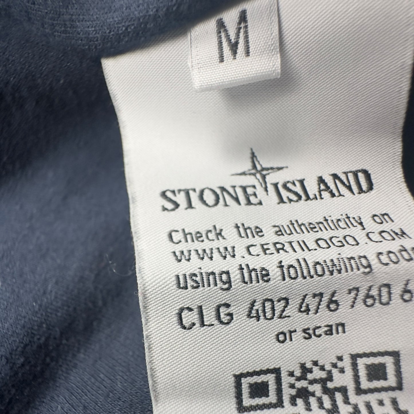 A/W 17 Stone Island Lined Crinkle Reps NY Bomber - Navy