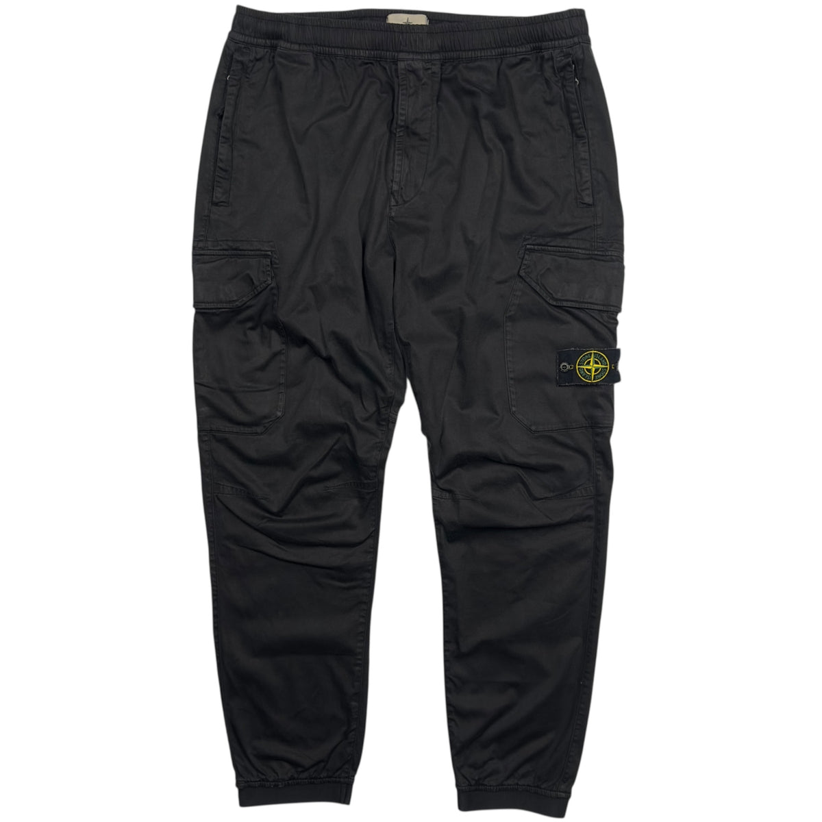 S/S 20 Stone Island Cargo Trousers - Black