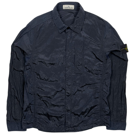 S/S 18 Stone Island Nylon Metal Overshirt - Navy