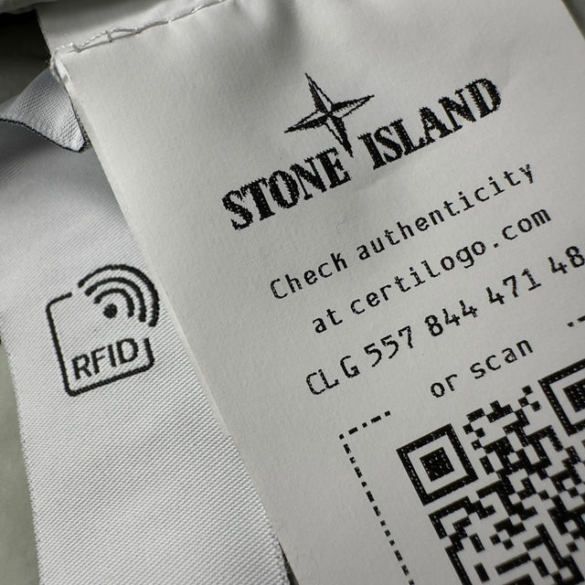 S/S 25 Stone Island Run Proof Nylon Mesh TC - Sage Green