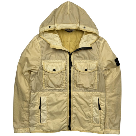 A/W 19 Stone Island Lamy Flock Jacket - Yellow