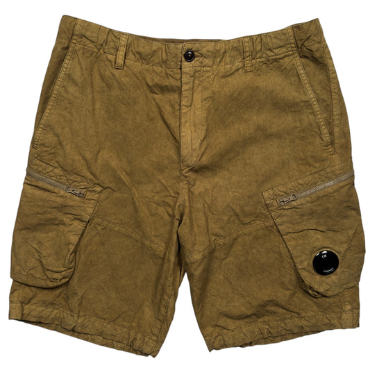 C.P. Company Ba-Tic Cargo Shorts - Tan
