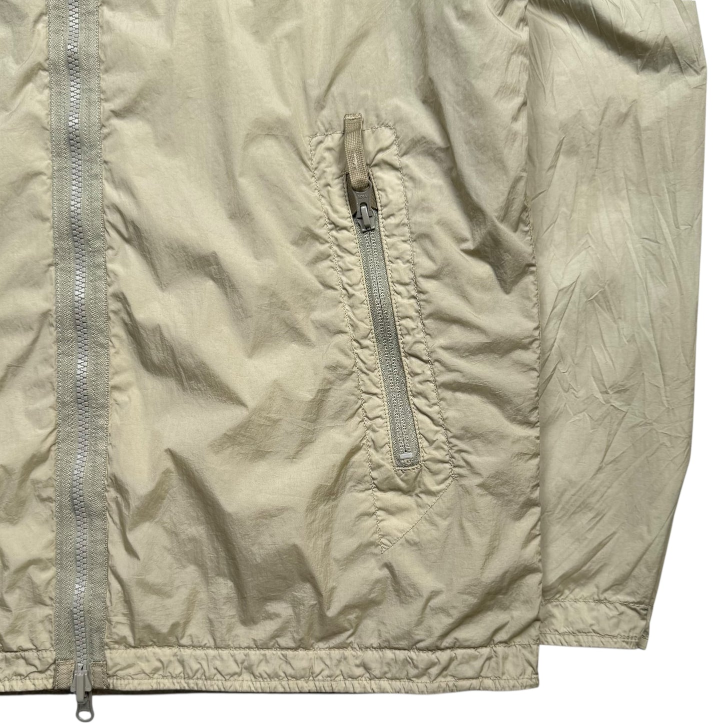 S/S 21 Stone Island Reversible Stretch Cotton Tela / Resin Treated Nylon Ghost Overshirt