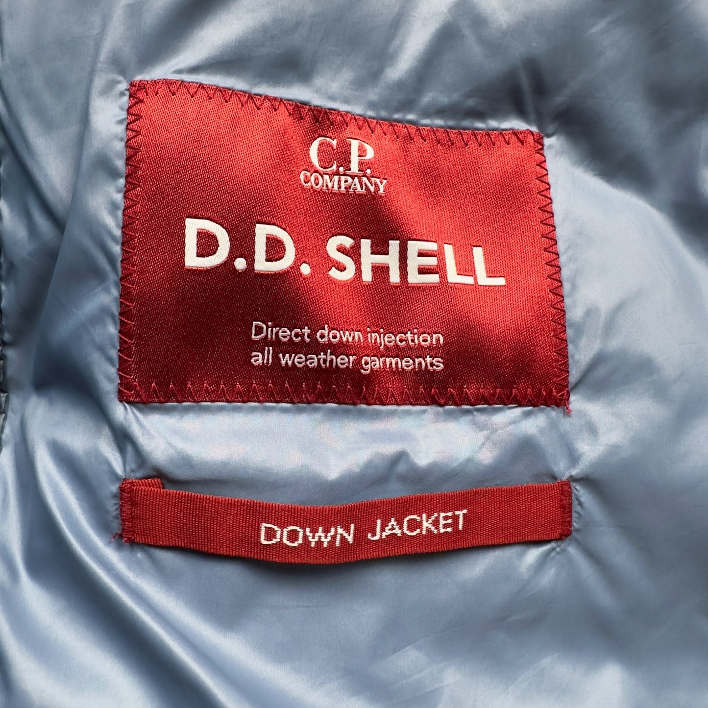 C.P. Company D.D. Shell Ripstop Down Puffer Jacket – Steel Blue