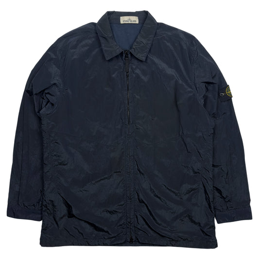 A/W 16 Stone Island Nylon Metal Overshirt Jacket - Navy