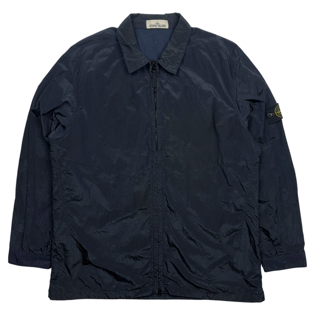 A/W 16 Stone Island Nylon Metal Overshirt Jacket - Navy