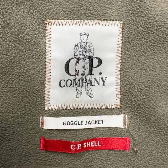 C.P. Company Soft Shell Goggle Jacket - Brown