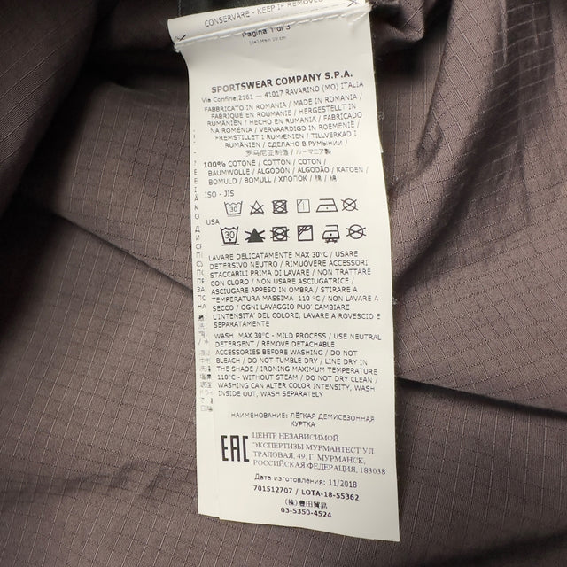 S/S 19 Stone Island Cotton Ripstop Multipocket Overshirt - Dark Brown